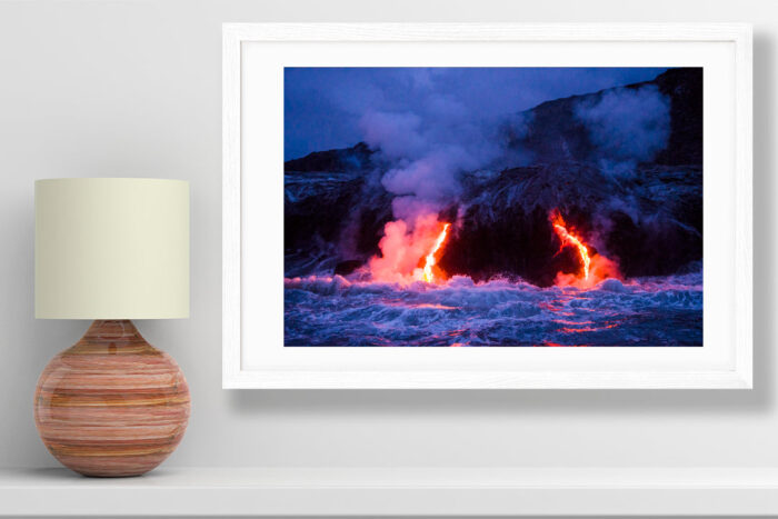 Pele vs. Namaka | Hawaii Lava Photography - Image 2