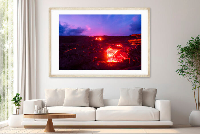 Energy Of The Earth | Hawaii Lava Photography